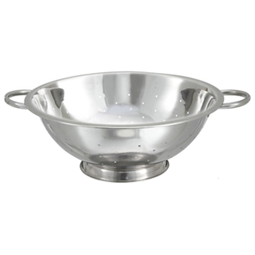 Winware by Winco Winware by Winco Stainless Steel 2 Side Handle Colander - 8 Quart