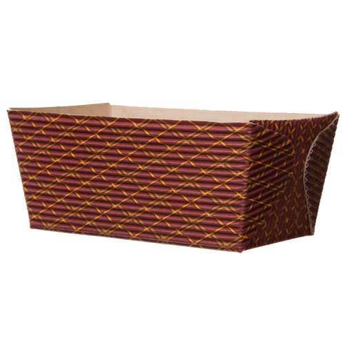 Welcome Home Brands Welcome Home Brands Lattice Brown Loaf Paper Baking Pan - 18.6 Oz Capacity, 6.9