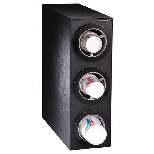 Dispense-Rite Dispense-Rite CTC-S-3BT Countertop 3-Cup Dispensing Cabinet