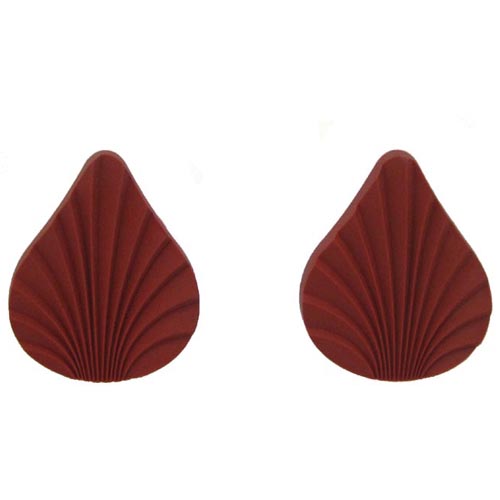 CK Trading Silicone Rubber Mold, Leaf, 2-Piece Set