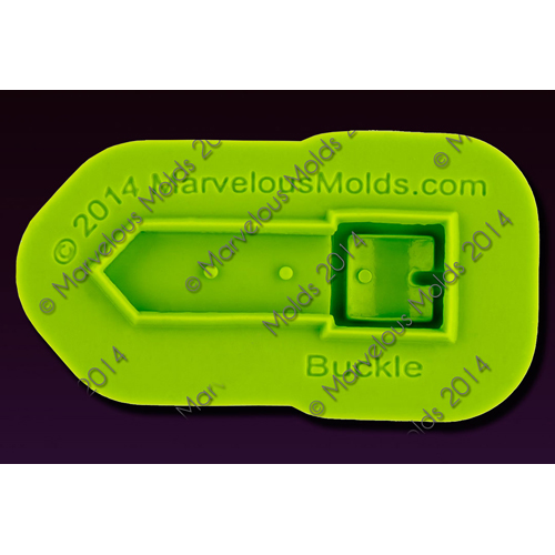 Marvelous Molds Elisa Strauss Buckle Silicone Fondant Mold by Marvelous Molds - Large, 0.8 inch x 2.5 inch