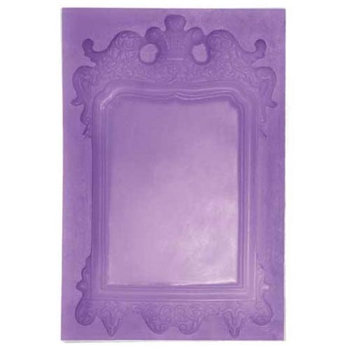 unknown Silicone Sugar Mold, Fancy Large Frame