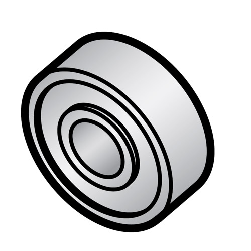 unknown Carriage Rod Bearing For Hobart Slicers