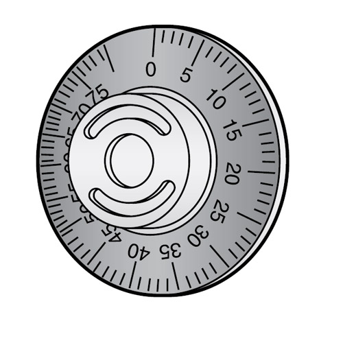 unknown Slicer Thickness Index Dial (Ring Only} For Hobart Slicers
