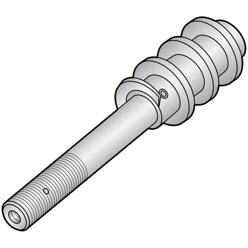 unknown Hobart Index Shaft and Worm Assembly without Knob for Hobart Slicers