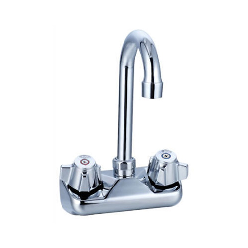 unknown Wall Mount Hand-Sink Gooseneck Faucet 4