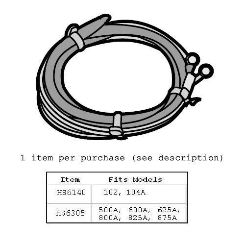 unknown Seal Plate Wire Harness Kit for Heat Seal Wrapper - for Models 500A, 600A, 625A, 800A, 825A, 875A