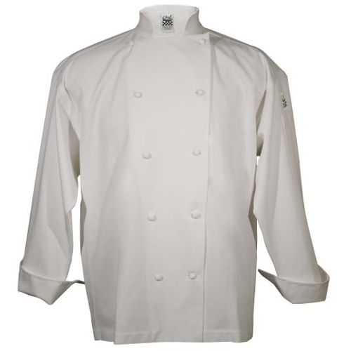 Chef Revival Chef Revival Knife & Steel Jacket 100% Cotton Twill - M