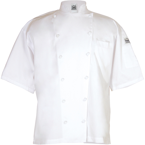 Chef Revival Chef Revival Cuisinier Jacket Short-Sleeve Luxury Cotton - 5X