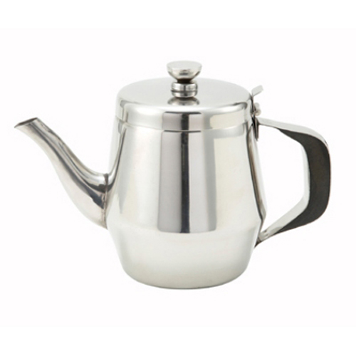 Winware by Winco Winware by Winco Gooseneck Teapot Stainless Steel - 20 Ounce