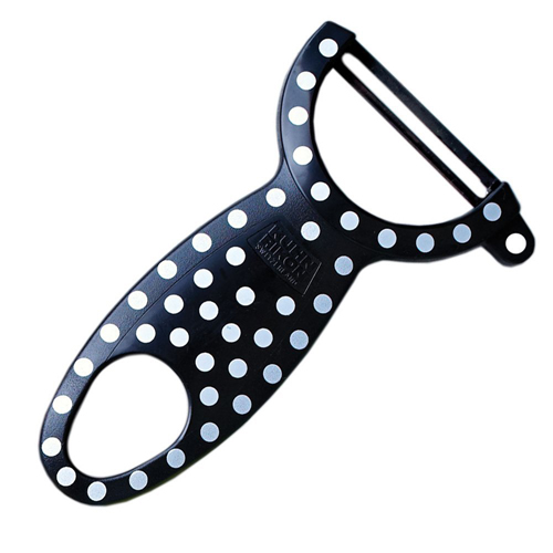 Kuhn Rikon Kuhn Rikon Swiss Peeler Polka Dot, Black