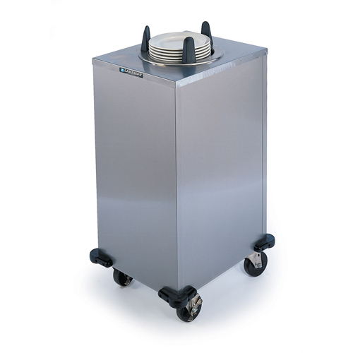 Lakeside Lakeside Mobile Unheated Enclosed-Cabinet Dish Dispenser - Round - Plate Size: Up to 5