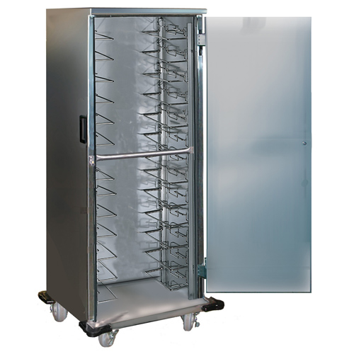 Lakeside Lakeside Unheated Stainless Steel Transport Cabinets w/ Universal Ledges - 17 Tray Cap.