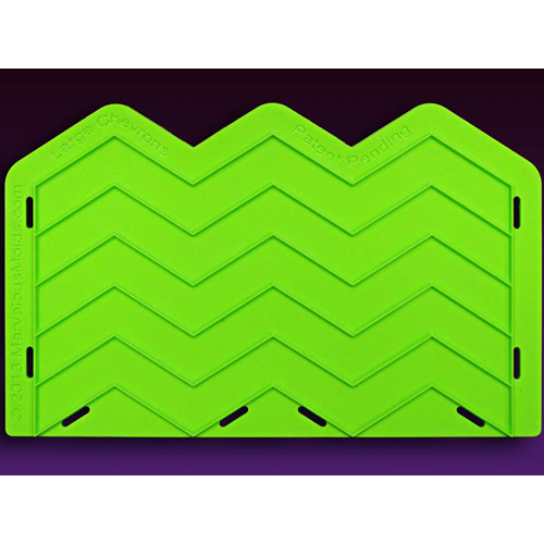 Marvelous Molds Chevron Onlay Silicone Fondant Stencil by Marvelous Molds - Large (3 Peaks)