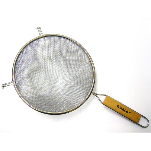 Winware by Winco Winware by Winco Stainless Steel Strainer, Double, 8