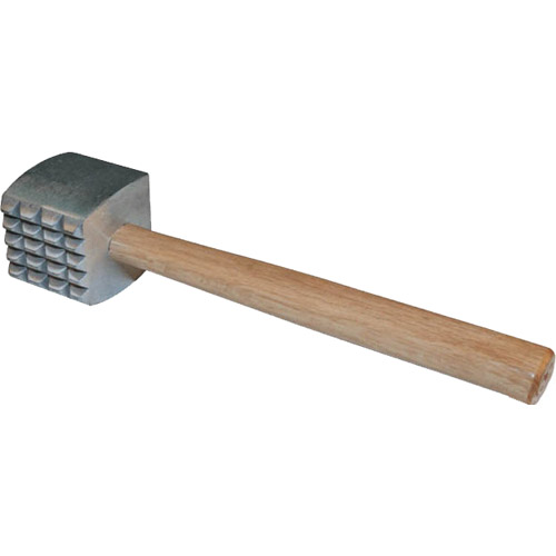 Winware by Winco Winware by Winco Meat Tenderizer, Aluminum with Wood Handle