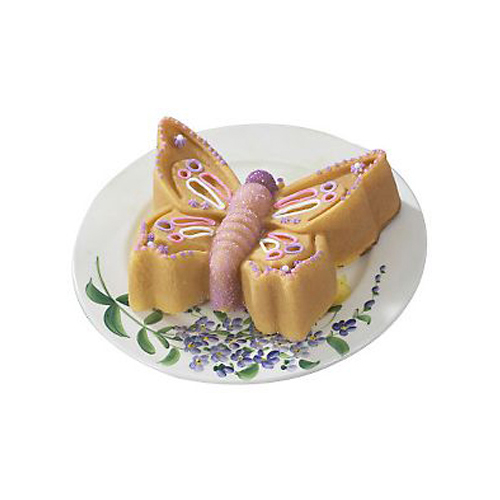 Nordic Ware Nordicware Commercial Butterfly Cake Pan Heavy Duty Cast Aluminum. Teflon Non-stick Coating. 10 cup capacity