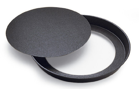 Gobel Gobel Round Non-Stick Tart Quiche Pan (Plain Edge) with Loose Removable Bottom - 9-1/2