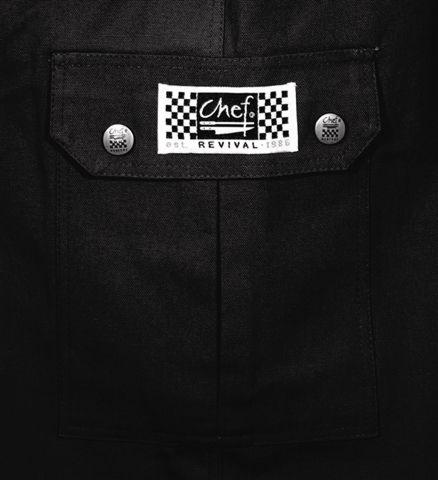 Chef Revival Chef Revival Black Cargo Pants QC Lite Poly-Cotton - XS