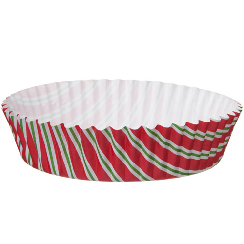 Welcome Home Brands Welcome Home Brands Diagonal Stripes Ruffled Min Paper Baking Pan