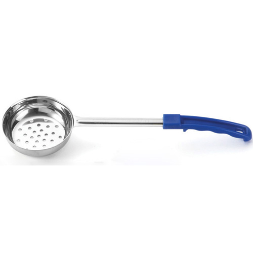 unknown Portion Controller, Perforated, 8 Oz, Blue Handle