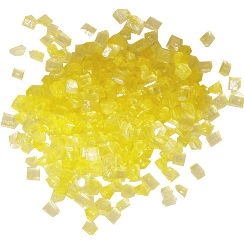 PCB PCB Yellow Sugar Crystal Nuggets. 250 g. per Jar
