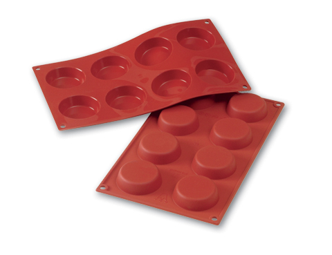 Silikomart Silikomart Flexible Silicone Non-Stick Flan Bakeware Mold 1.4 Oz, 2.36