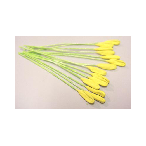 unknown Lily Stamens, Yellow Heads with light green stems, Pack of 144 heads
