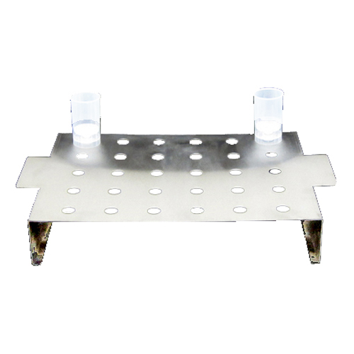 Cone Holder Tray, Stainless Steel, 3″ High: 30 Holes