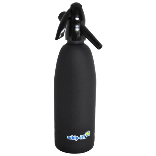 Whip-it! Whip-It SSSV-05 Soda Siphon, Rubber Coated, Black