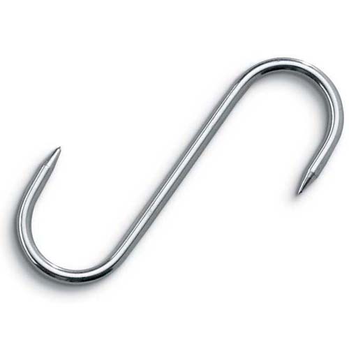 unknown Stainless Steel S Meat Hook, Extra Heavy Duty - 8