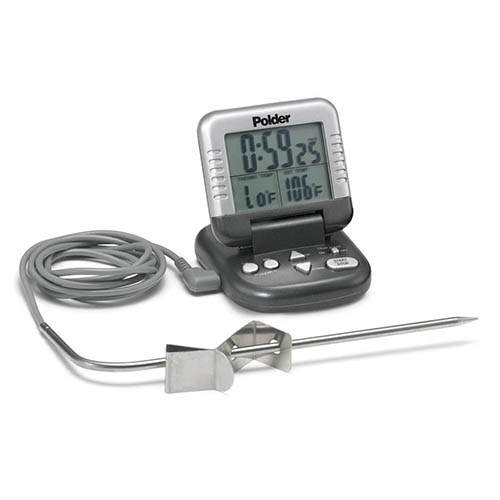 Polder Polder Digital In-Oven Thermometer / Timer