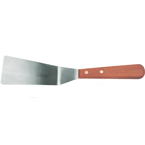 Winware by Winco Winware by Winco Grill Spatula, Stainless Steel Blade, Wooden Handle