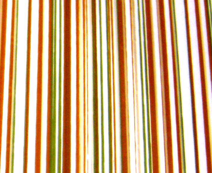 PCB PCB Chocolate Transfer Sheet: Tan, White & Green Stripes. Each Sheet 16