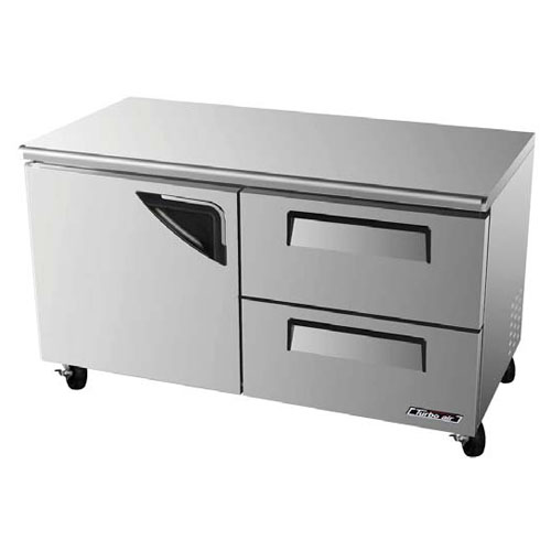 Turbo Air Turbo Air TUR-60SD-D2 Super Deluxe 2 Drawer Undercounter Refrigerator 16 Cu. Ft.
