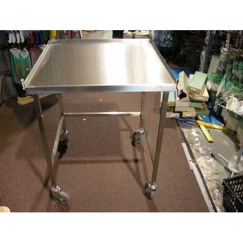 Custom Made Custom Made Stainless Steel  Table 28