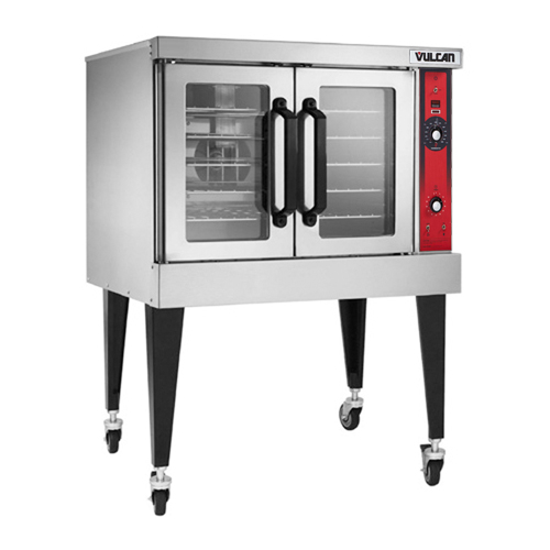Vulcan Vulcan VC4GD Single Deck Nat. Gas Convection Oven, Solid State Controls