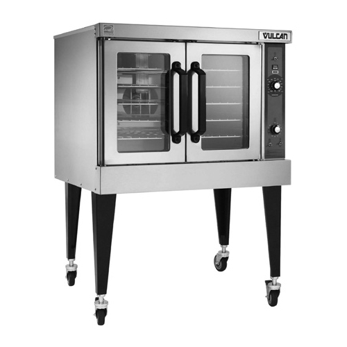 Vulcan Vulcan VC6GD Single Deck Nat. Gas Convection Oven, Solid State Controls