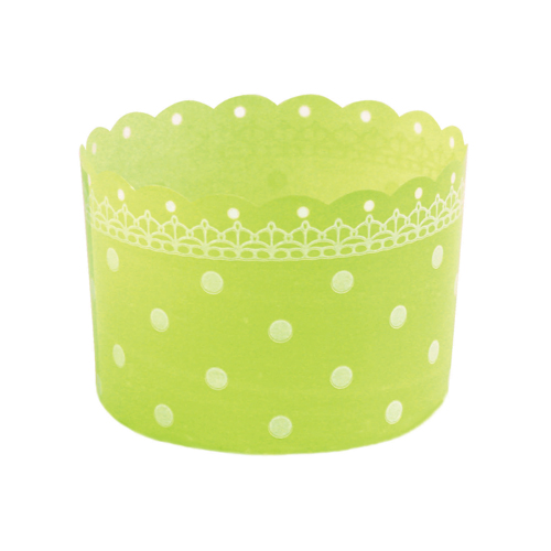 Welcome Home Brands Welcome Home Brands Green Plastic Disposable Baking Cup