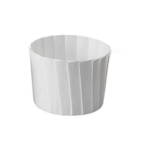 Welcome Home Brands Welcome Home Brands Disposable Paper White Pleated Baking Cup - 5.1 Oz Capacity, 2.3
