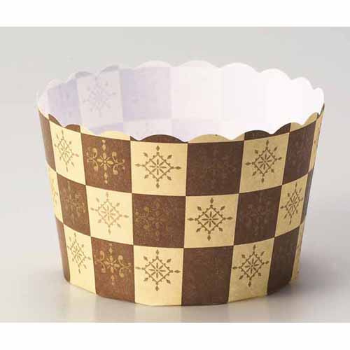 Welcome Home Brands Welcome Home Brands Brown Emblem Disposable Paper Baking Cup - 6.8 Oz, 2.6
