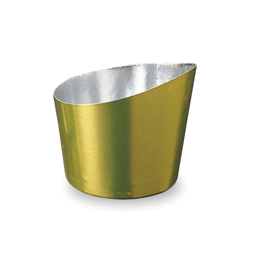 Welcome Home Brands Welcome Home Brands Top Tipped Gold Disposable Paper Baking Cup