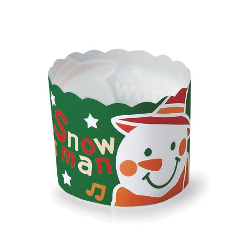 Welcome Home Brands Welcome Home Brands Snowman Christmas Disposable Paper Baking Cup