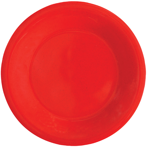 G. E. T. G. E. T. Melamine Plate, Wide Rim, Red Sensation Series - 7.5