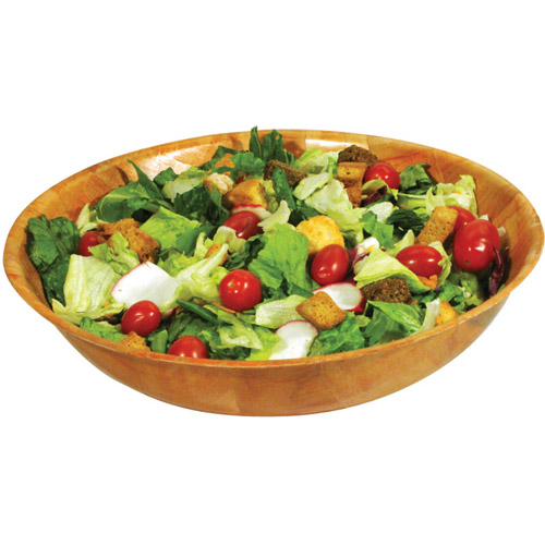 Winware by Winco Winware by Winco Woven Wooden Salad Bowl - 14