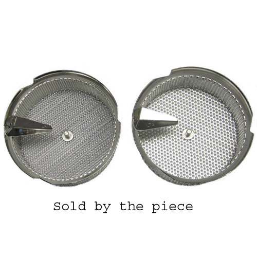 L. Tellier L. Tellier Replacement Grid/Grill/Sieve, Stainless Steel, For X5 8-Qt Mouli Mill - 2 mm Holes