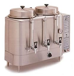 Curtis OMGT16 3 gal Twin Coffee Urn Brewer w/ Dispenser, 208v/3ph Commercial  Tea Brewer - Yahoo Shopping