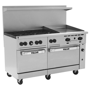 Vulcan 60SC-6B24GBN Endurance Natural Gas Range 60, 6 Burners, 24 ...