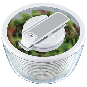 Zyliss Smart Touch Salad Spinner 4 6 Servings. GREEN 054067159027 