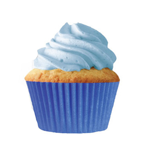 Cupcake Creations Paper Cups, Blue, Pack of 32 Muffin and Tulip Baking